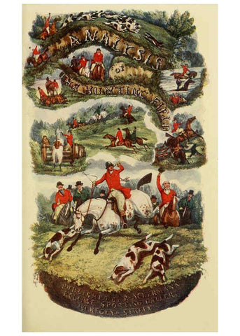 Reproducción/Reproduction 6465633381: The analysis of the hunting field London :Methuen,1904