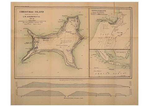 Reproducción/Reproduction 6376439107: A monograph of Christmas Island (Indian Ocean) London,Printed by order of the Trustees,1900