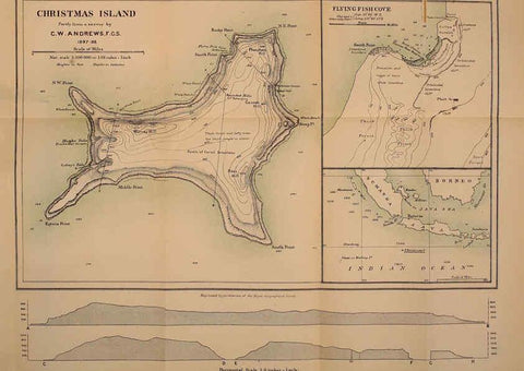 Reproducción/Reproduction 6376439107: A monograph of Christmas Island (Indian Ocean) London,Printed by order of the Trustees,1900