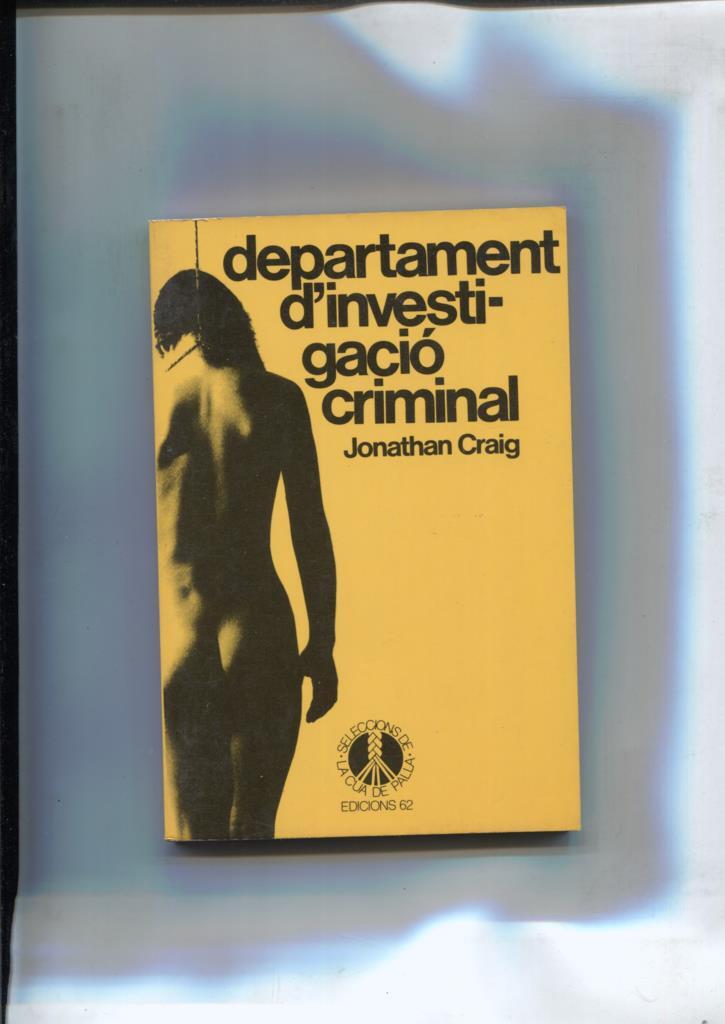 Seleccions de la Cua de Palla numero 12: Departament d investigacio criminal