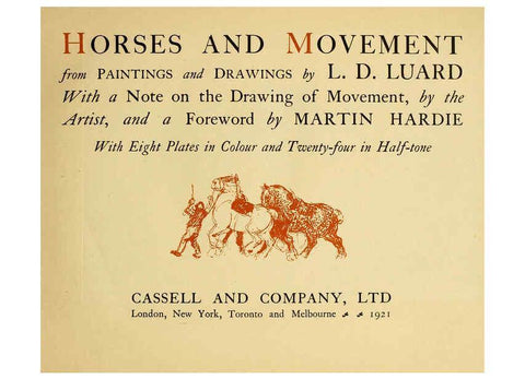 Reproducción/Reproduction 6049479108: Horses and movement London ;Cassell,1921