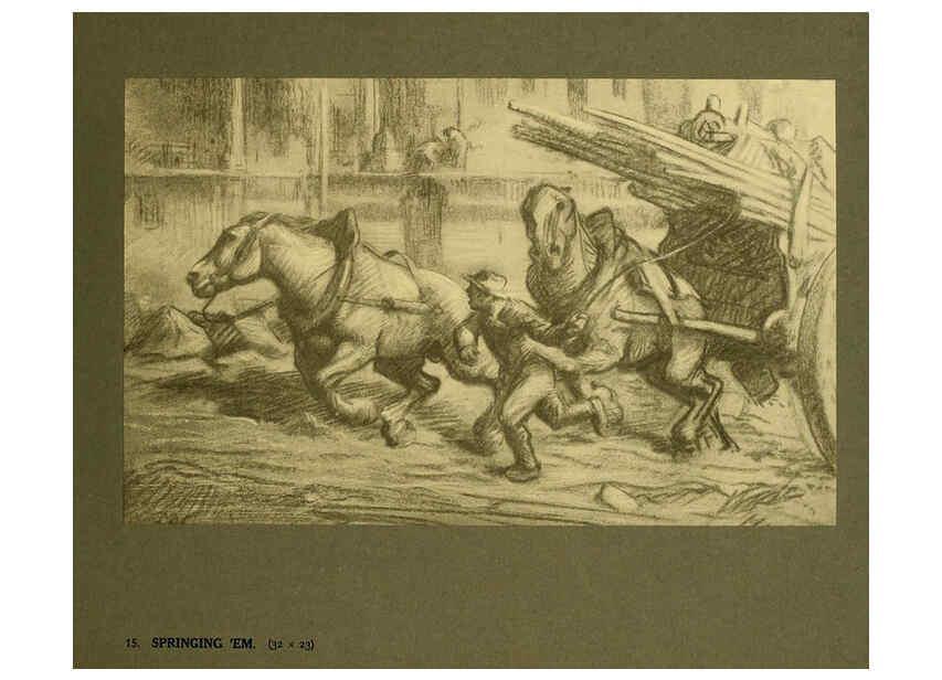 Reproducción/Reproduction 6049483044: Horses and movement London ;Cassell,1921