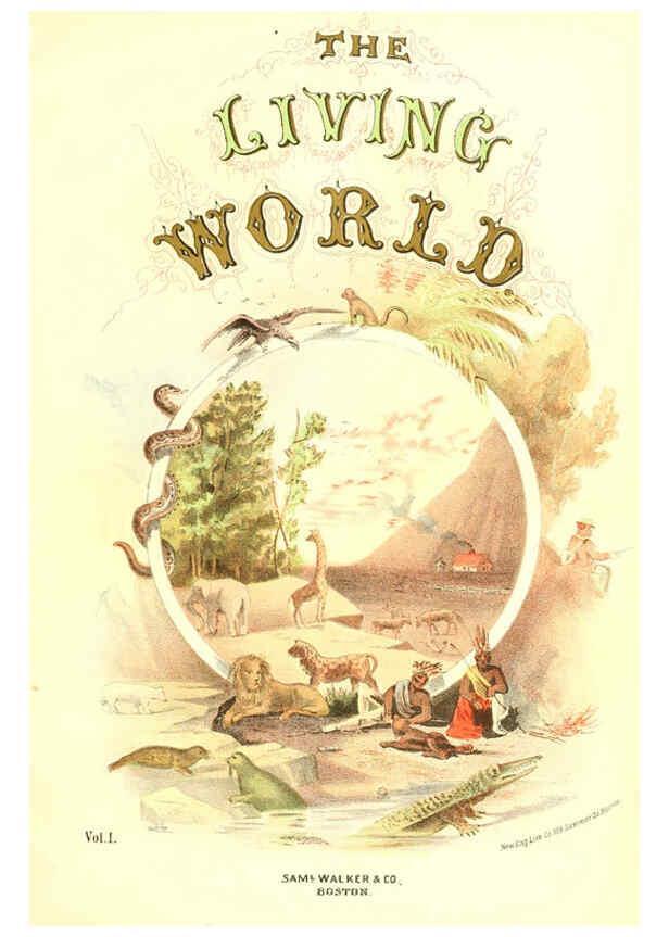 Reproducción/Reproduction 6068966751: The living world. v.1. Boston :Samuel Walker & Co.,1868-1870, c1868