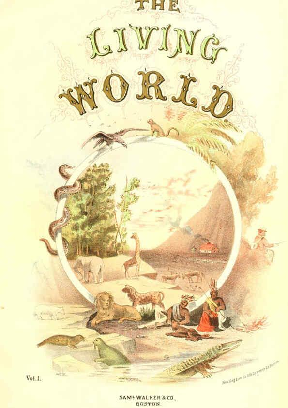 Reproducción/Reproduction 6068966751: The living world. v.1. Boston :Samuel Walker & Co.,1868-1870, c1868