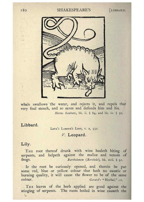Reproducción/Reproduction 5999156080: Natural history in Shakespeare's time London :E. Stock,1896