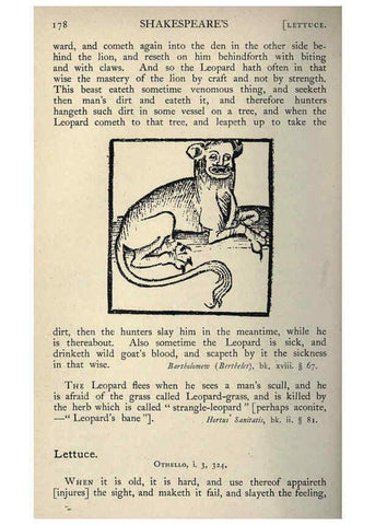 Reproducción/Reproduction 5999155504: Natural history in Shakespeare's time London :E. Stock,1896