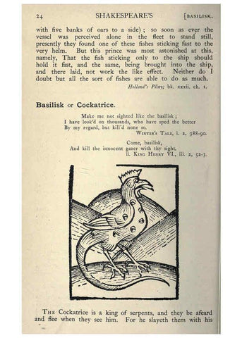 Reproducción/Reproduction 5998597711: Natural history in Shakespeare's time London :E. Stock,1896