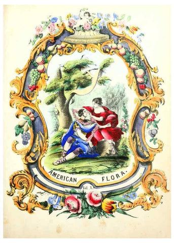 Reproducción/Reproduction 6021767701: The American flora. v.1 New York :Hull & Spencer,1855