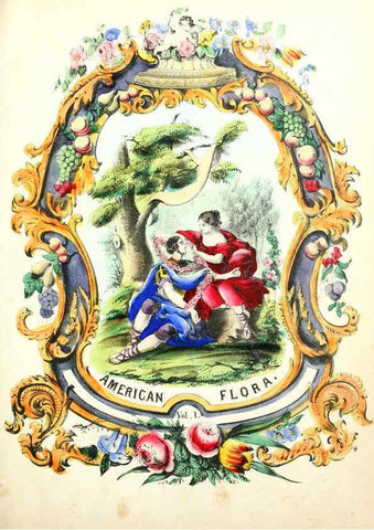 Reproducción/Reproduction 6021767701: The American flora. v.1 New York :Hull & Spencer,1855