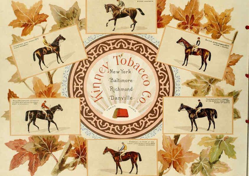 Reproducción/Reproduction 6011941701: Album of celebrated American and English running horses. New York :Kinney Bros.,[1888?] 