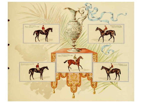 Reproducción/Reproduction 6012488038: Album of celebrated American and English running horses. New York :Kinney Bros.,[1888?] 