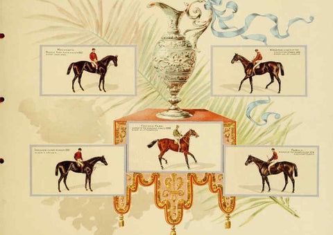 Reproducción/Reproduction 6012488038: Album of celebrated American and English running horses. New York :Kinney Bros.,[1888?] 