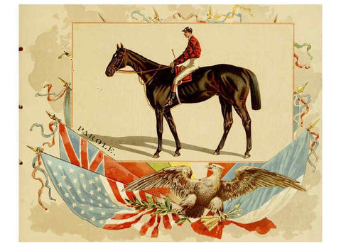 Reproducción/Reproduction 6011939803: Album of celebrated American and English running horses. New York :Kinney Bros.,[1888?] 