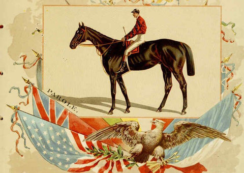 Reproducción/Reproduction 6011939803: Album of celebrated American and English running horses. New York :Kinney Bros.,[1888?] 