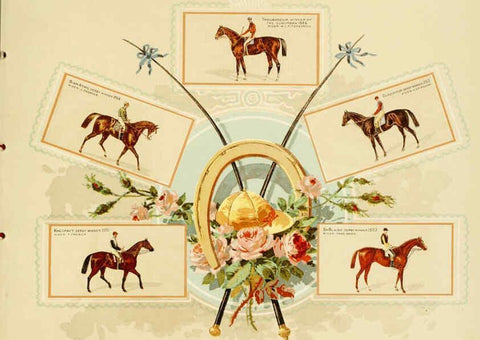 Reproducción/Reproduction 6012487046: Album of celebrated American and English running horses. New York :Kinney Bros.,[1888?] 