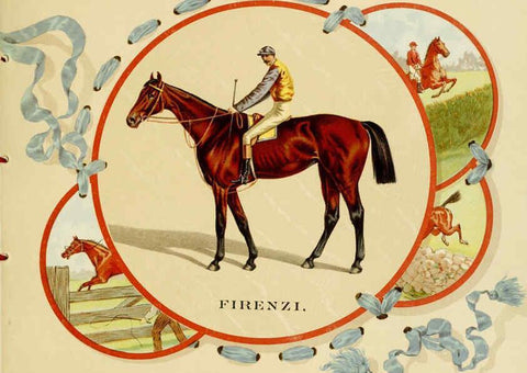 Reproducción/Reproduction 6012487558: Album of celebrated American and English running horses. New York :Kinney Bros.,[1888?] 