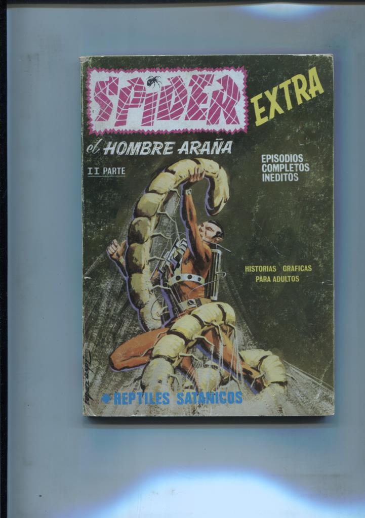 Vertice carton: Spider el hombre araña numero 13: Reptiles satanicos