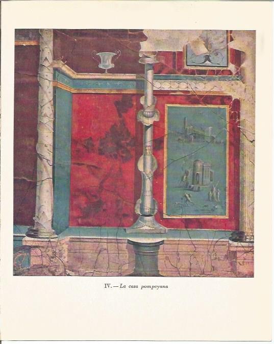 LAMINA 20839: Fresco de una casa de Pompeya
