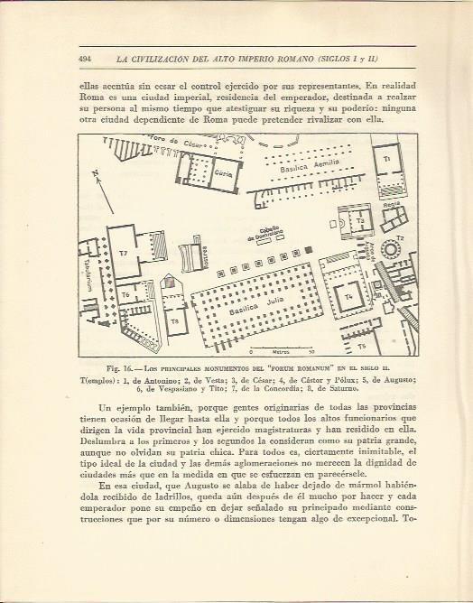 LAMINA 20846: Plano del Foro de Roma en el siglo II