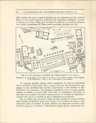 LAMINA 20846: Plano del Foro de Roma en el siglo II