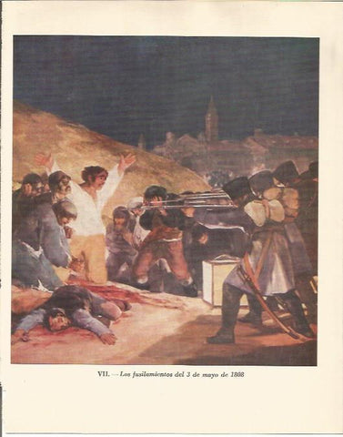 LAMINA 20812: Los fusilamientos del 3 de mayo de 1808, por Goya