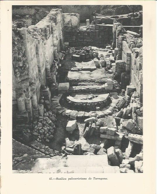 LAMINA 20861: Basilica paleocristiana de Tarragona
