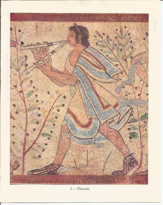 LAMINA 20817: Flautista