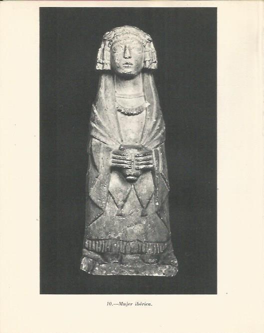 LAMINA 20821: Estatua de mujer iberica