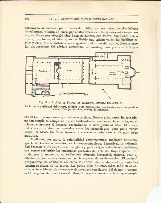 LAMINA 20863: Plano de la Basilica de Filipos en Macedonia