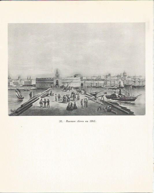 LAMINA 20914: Buenos Aires en 1861