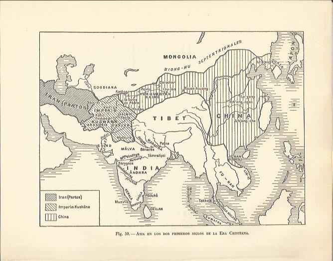 LAMINA 20865: Mapa de Asia en el siglo II