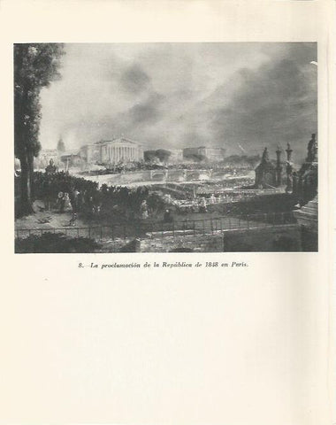 LAMINA 20879: Proclamacion de la Republica en 1848 en Paris