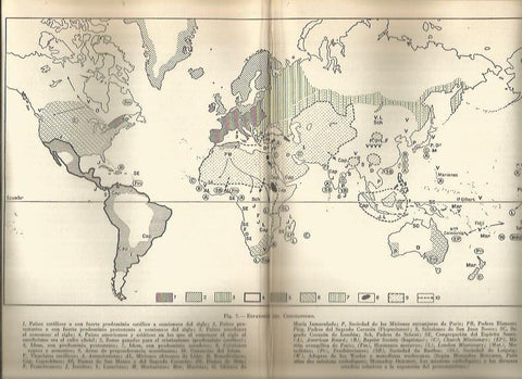 LAMINA 20883: Mapa de la expansion del cristianismo