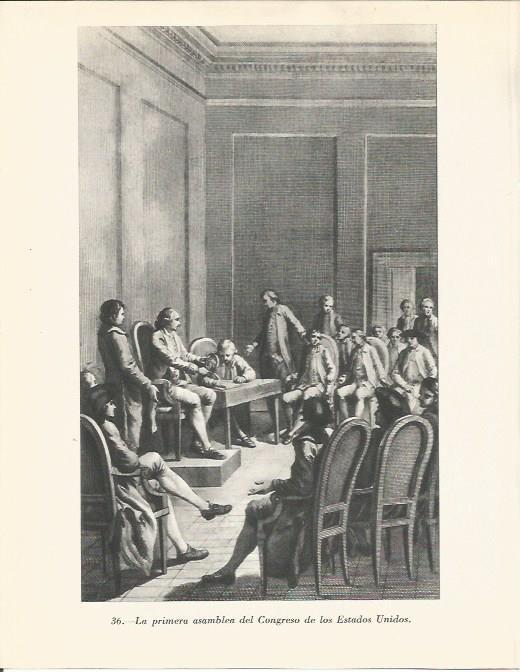 LAMINA 20798: Primera Asamblea del Congreso de los Estados Unidos