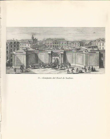 LAMINA 20777: Hotel de Soubise