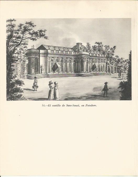 LAMINA 20778: Castillo de Sans Souci en Postdam