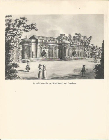LAMINA 20778: Castillo de Sans Souci en Postdam