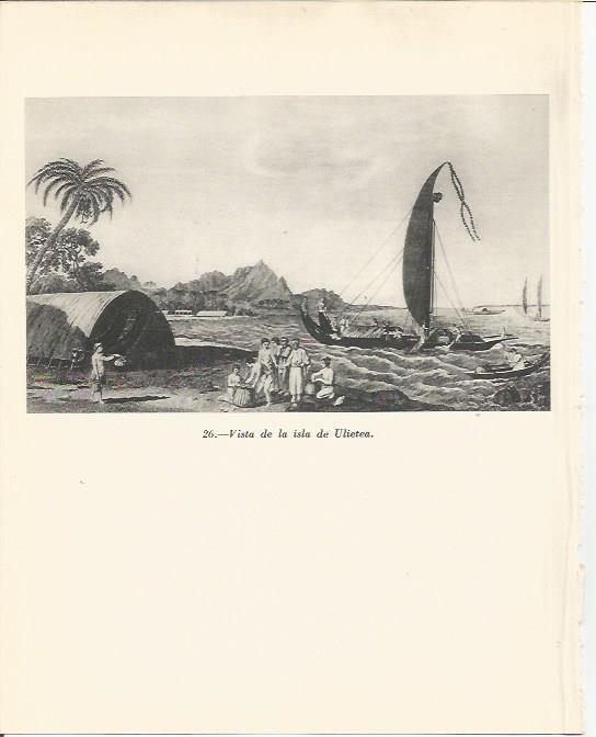 LAMINA 20786: Vista de la isla de Ulietea