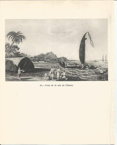 LAMINA 20786: Vista de la isla de Ulietea