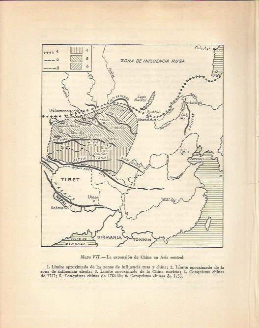 LAMINA 20791: Expansion de China en el siglo XVIII