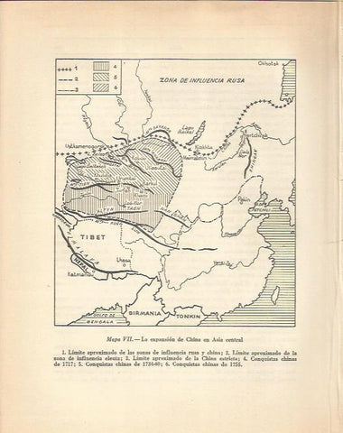 LAMINA 20791: Expansion de China en el siglo XVIII