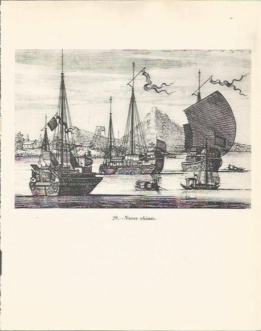 LAMINA 20793: Naves de China