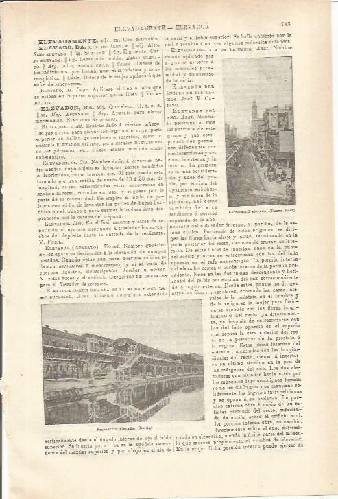 LAMINA ESPASA 35599: Ferrocarril elevado de Berlin