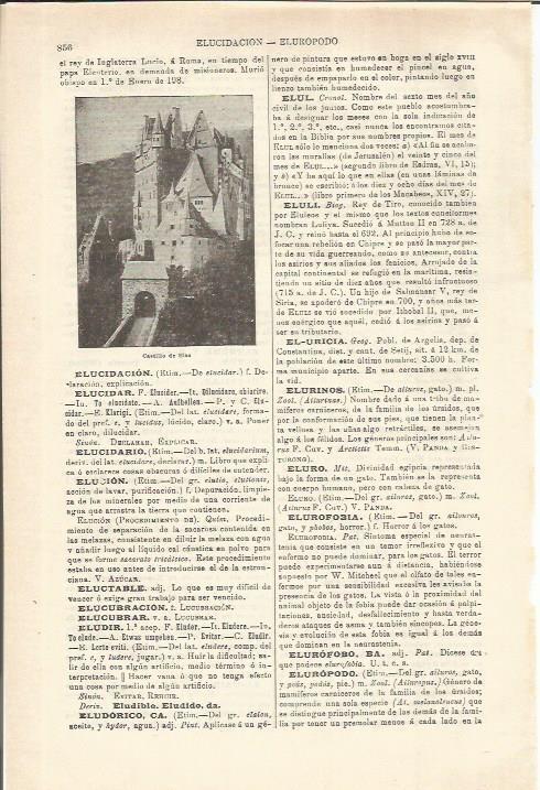 LAMINA ESPASA 35620: Castillo de Eltz. Alemania