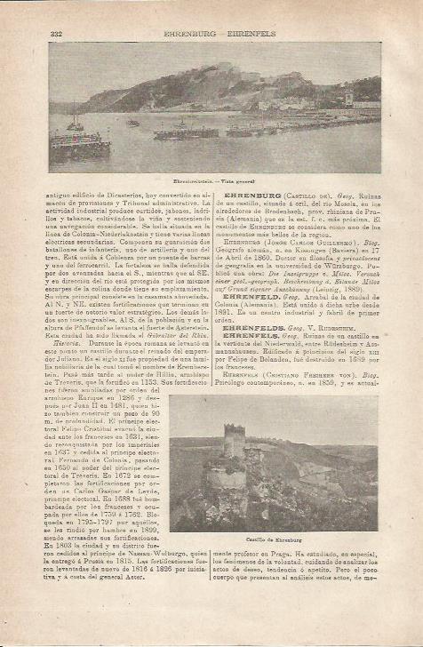 LAMINA ESPASA 35542: Castillo de Ehrenburg, Alemania