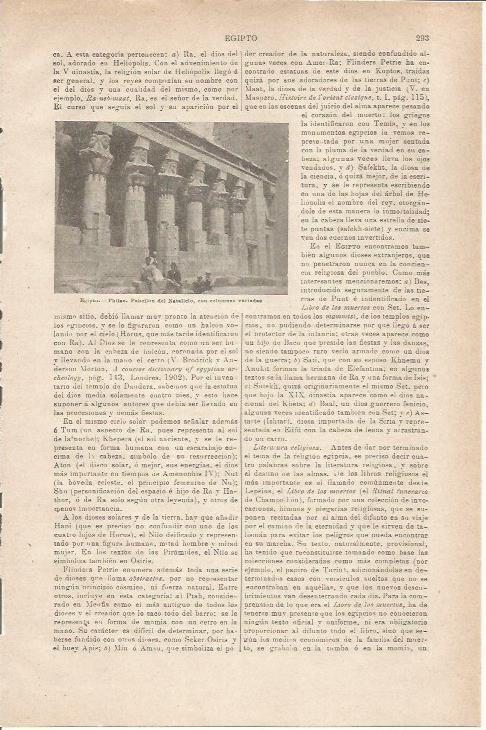LAMINA ESPASA 35536: Pabellon de Filae, Egipto