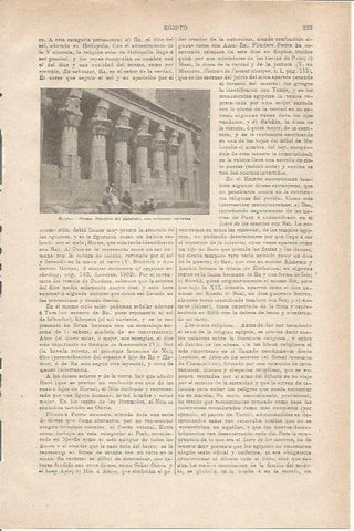 LAMINA ESPASA 35536: Pabellon de Filae, Egipto
