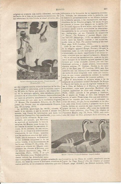 LAMINA ESPASA 35533: Escena de caza , Egipto
