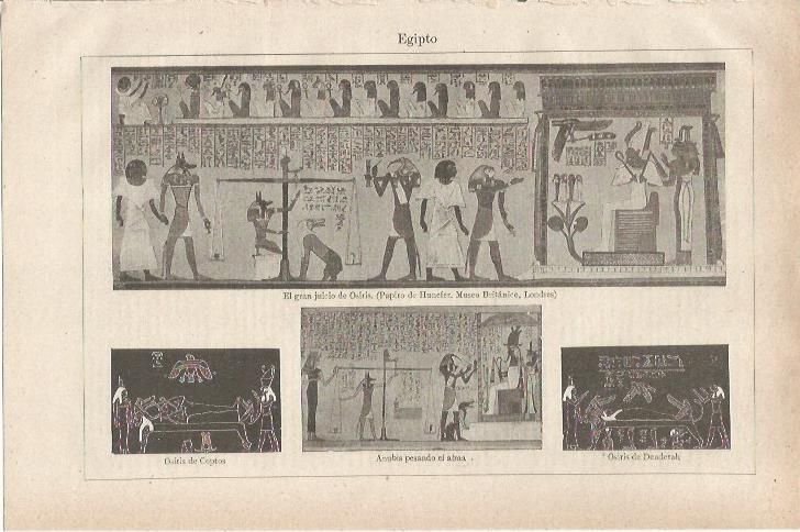 LAMINA ESPASA 35532: Frescos del antiguo Egipto