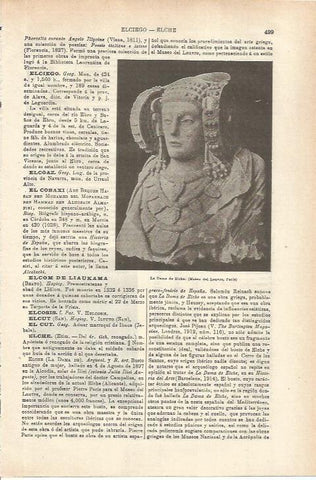 LAMINA ESPASA 35571: La Dama de Elche